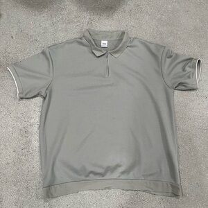 Men's Gray Polo Shirt